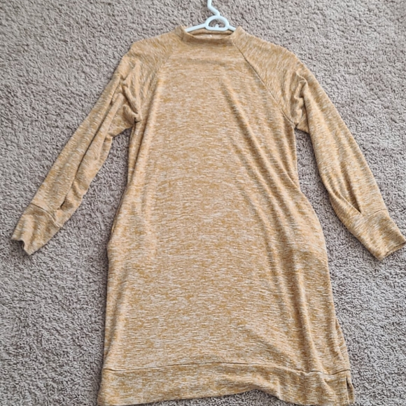 Maurices Dresses & Skirts - Mustard long sleeve women's dress